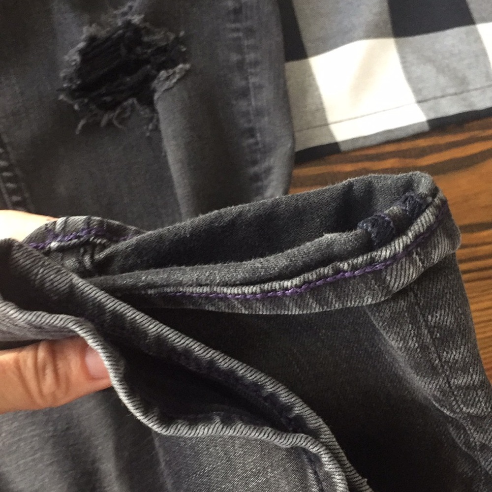 Black Ripped Jeans - Picture 7 of 7